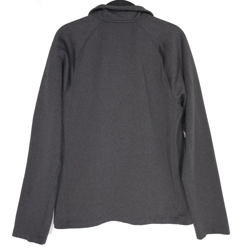 THE NORTH FACE Men's 1/4 Zip Fleece Pullover Gray Athletic Lightweight‎ NF0A2VE5